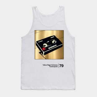 Technopolis / Minimalist Style Graphic Fan Artwork Tank Top